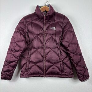 The North Face Women's Burgundy Puffer Jacket